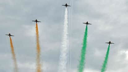 Air Show in Chandigarh Today surya kiran Sukhna Lake Morning Rains