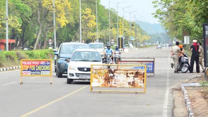 Reality of Security Arrangements in Chandigarh Checkpoints Across City  Amar Ujala Investigation Reveals
