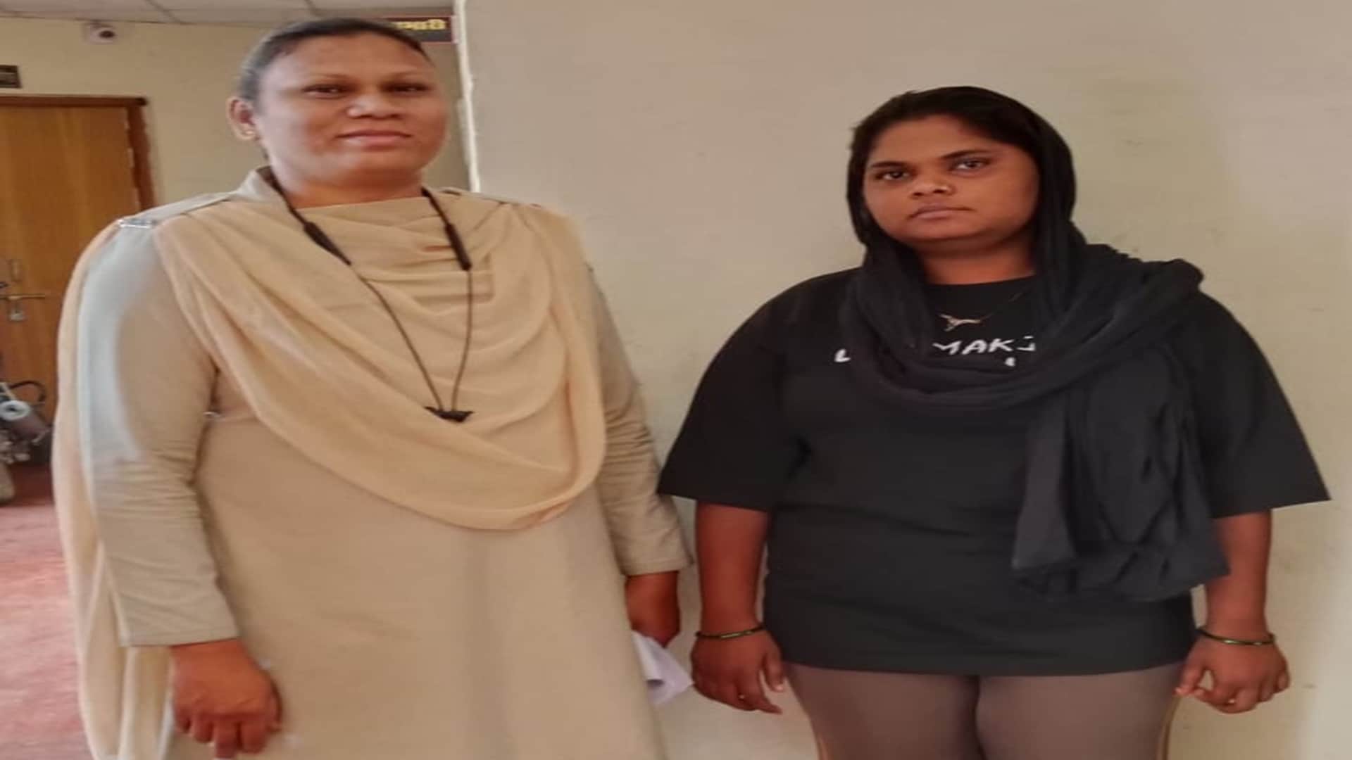 पुलिस के गिरफ्त में आरोपी