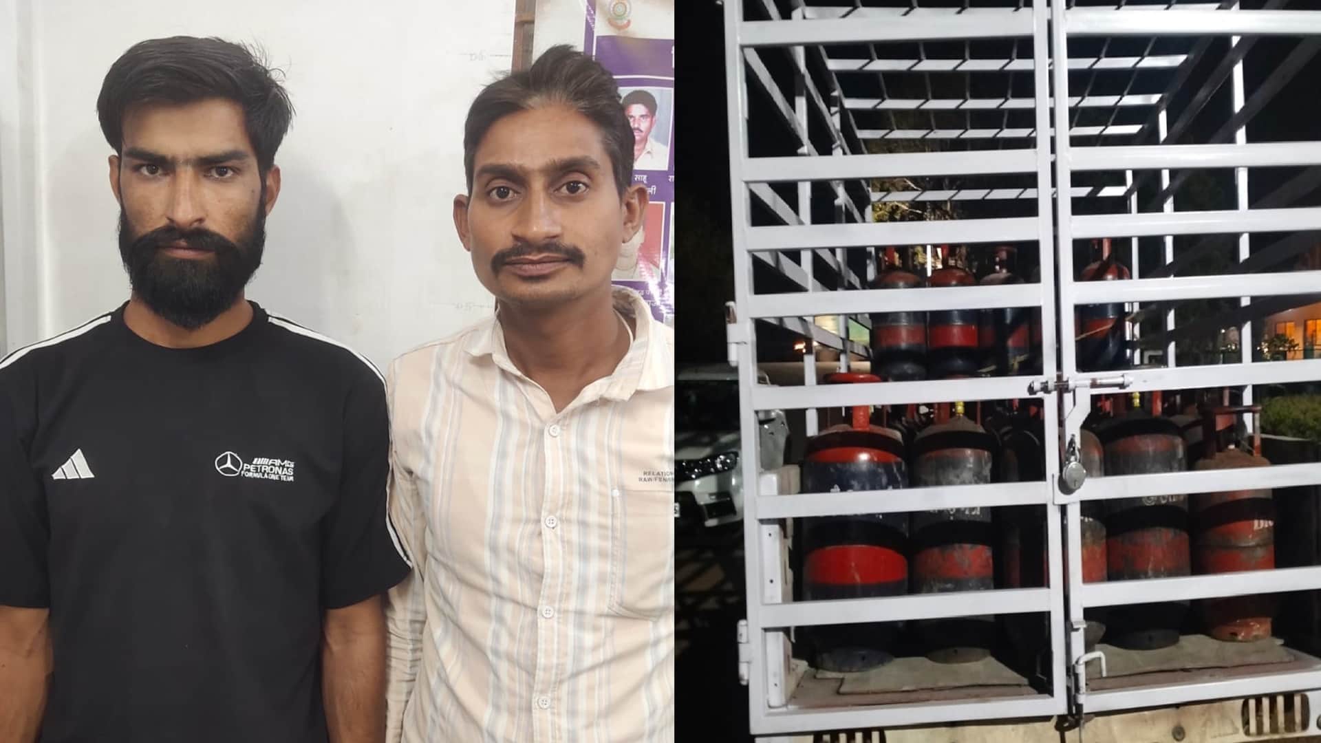 पुलिस के गिरफ्त में आरोपी