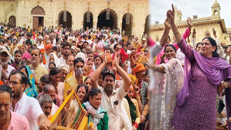 Throngs of devotees descend upon Ayodhya for Ram Navami over 1 million take holy dip in Saryu River by 9 AM