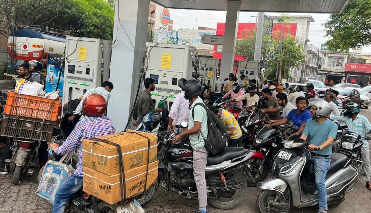 Fuel Crisis or Profit Game Premium Petrol Sold as Supply Cuts Hit Agra