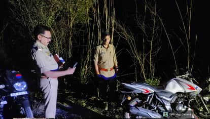 Auraiya Accident Unidentified Dumper Crushes Young Biker Victim Dies Upon Reaching Hospital