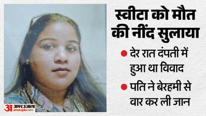 Killed his wife by hitting her on head with an iron slept in next room all night