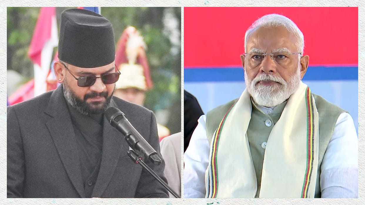 PM Modi Congratulates Balen Shah on Becoming Prime Minister of Nepal India-Nepal Ties Nepal politics