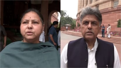 मनीष तिवारी और मीसा भारती