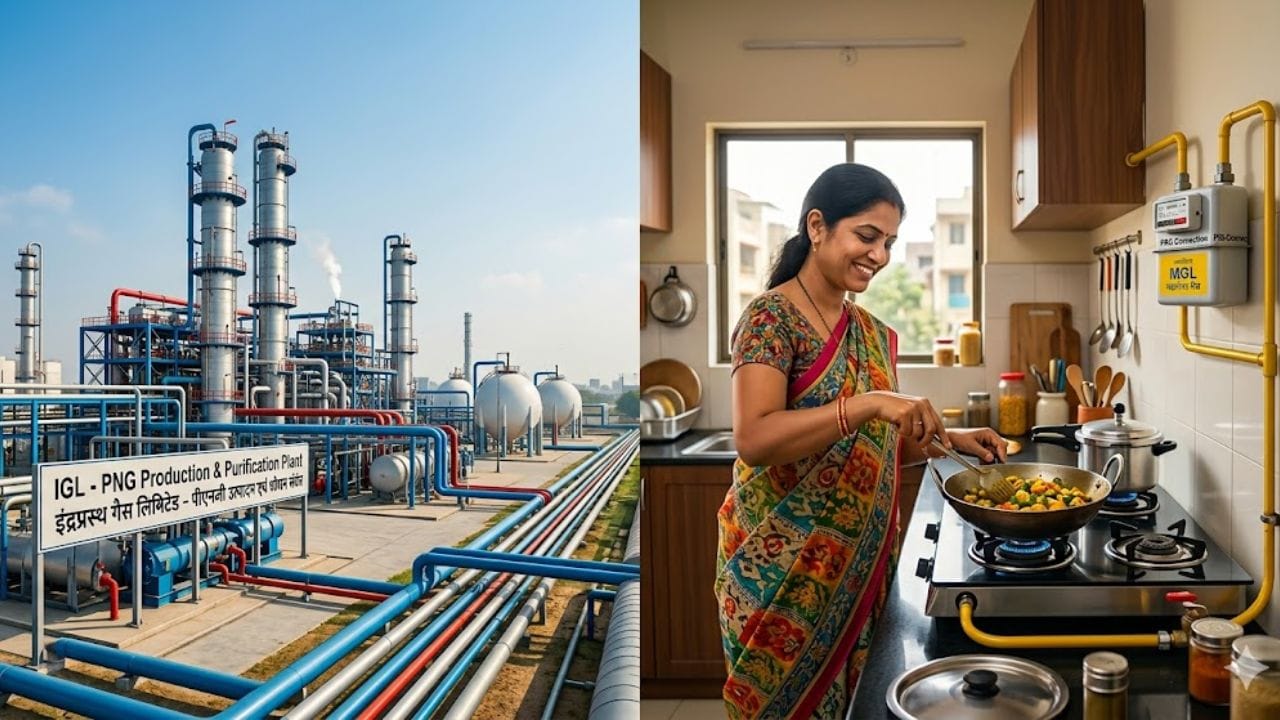 how png gas pipeline Works technology explained india