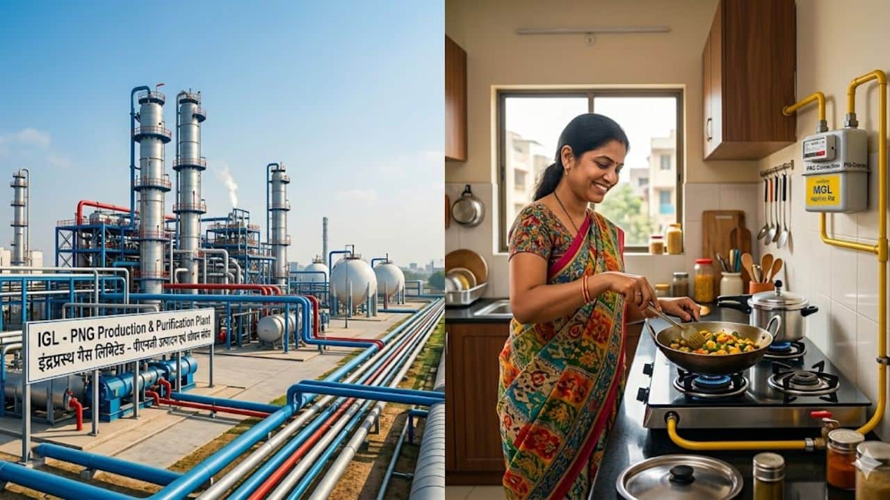 how png gas pipeline Works technology explained india