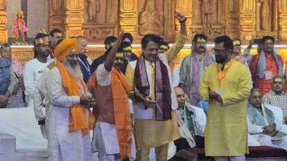Ram Navami 2026 CM nitish kumar Arun Govil Manoj Tiwari Nitin Navin nishant kumar bjp party bihar news