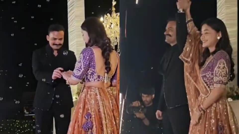 UP: Sambhal SP Bishnoi Grooves to 'Kala Chashma'; Engagement Videos with ASP Anshika Go Viral