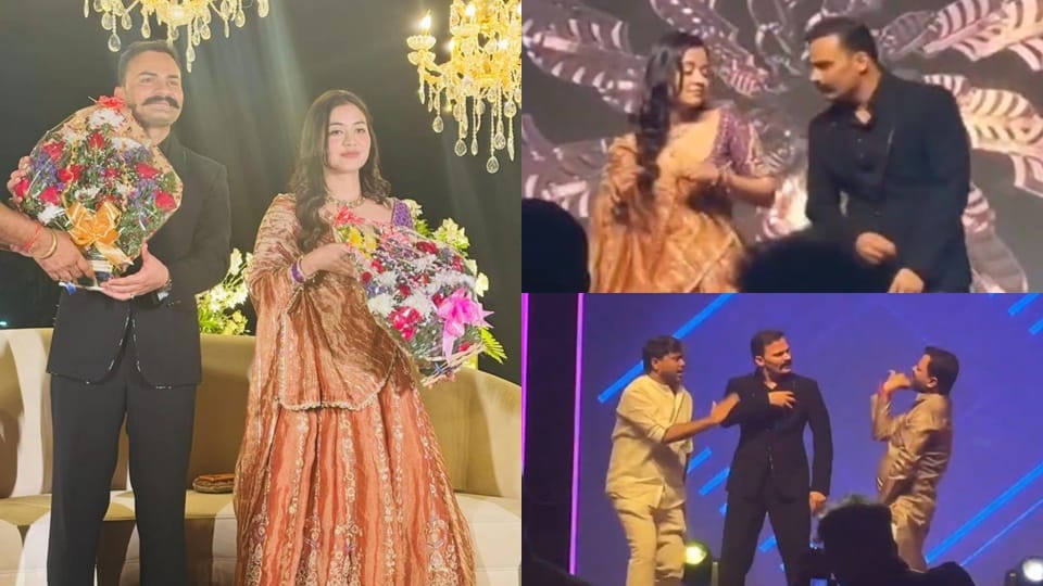 UP: Sambhal SP Bishnoi Grooves to 'Kala Chashma'; Engagement Videos with ASP Anshika Go Viral