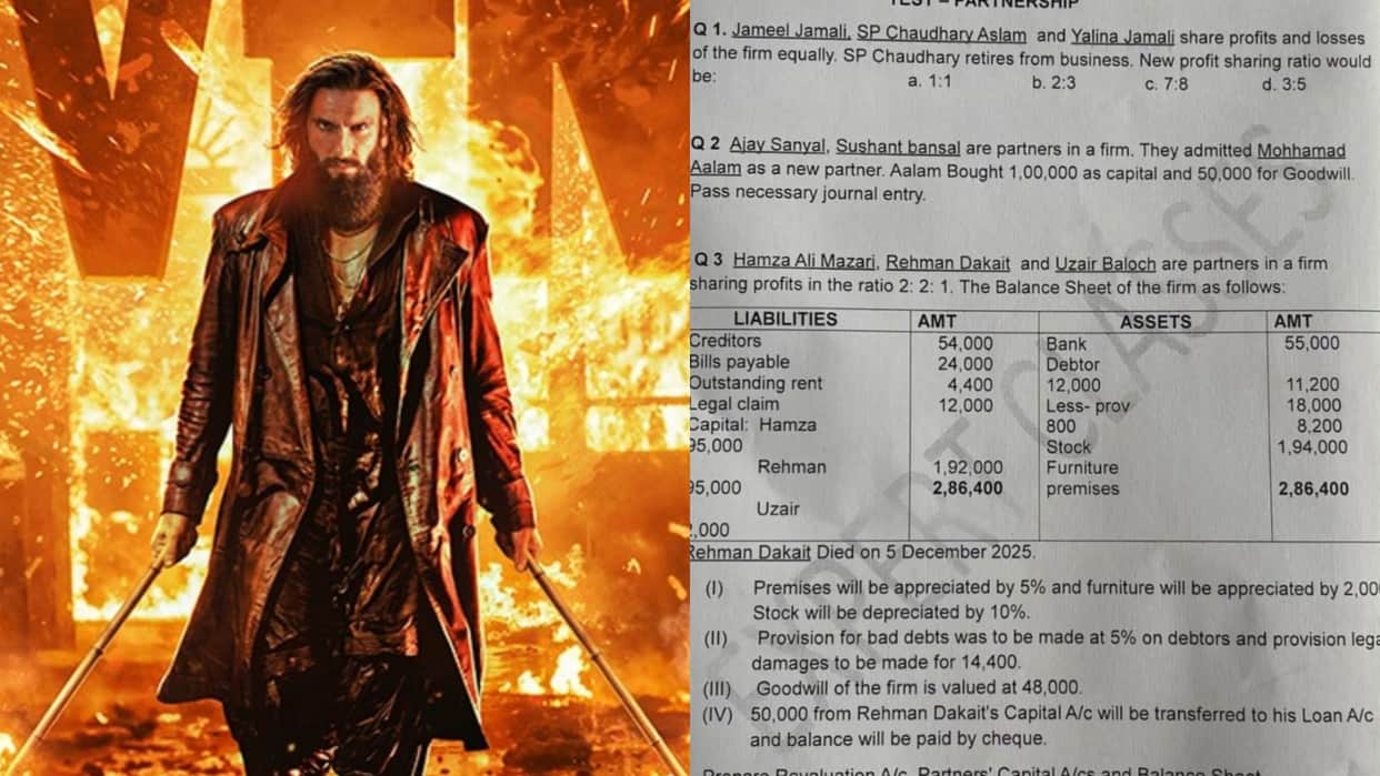 Dhurandhar 2 Characters Appear In General Accounts Paper Photo Goes Viral