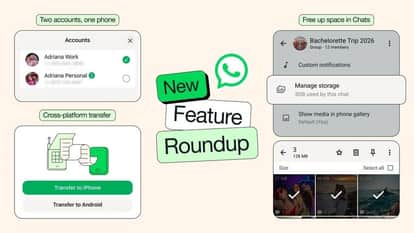 WhatsApp Rolls Out Dual Accounts on iPhone, Easy Chat Transfer, Smart Storage and New AI Features