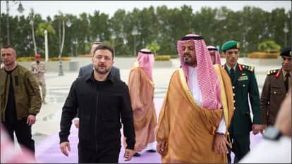 सऊदी अरब के दौरे पर जेलेंस्की