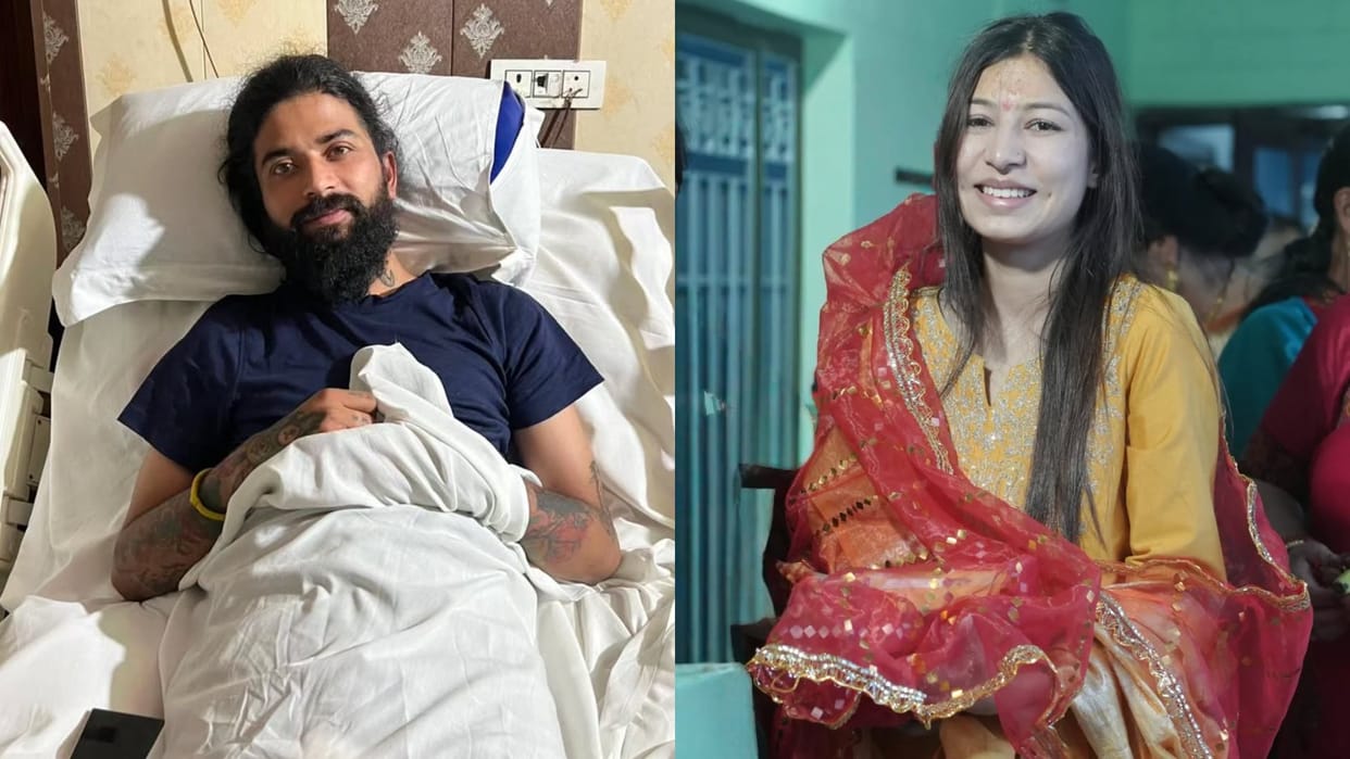 Anurag Dobhal UK07 Riders wife Ritika Chauhan welcomes baby amid ongoing family row