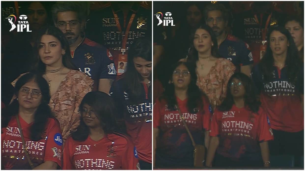 RCB vs SRH: Anushka Sharma Smriti Mandhana reached Chinnaswamy stadium to watch IPL 2026 Match Photos