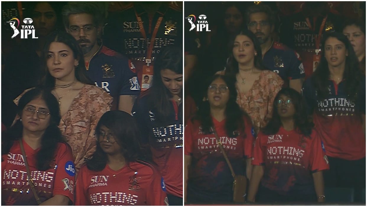RCB vs SRH: Anushka Sharma Smriti Mandhana reached Chinnaswamy stadium to watch IPL 2026 Match Photos