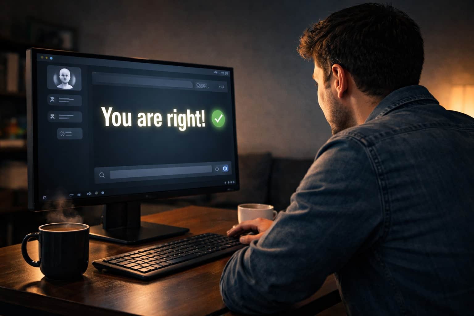 Sycophantic AI:  Your Chatbot Yes-Man? Why Constant Agreement Leads Poor Decisions