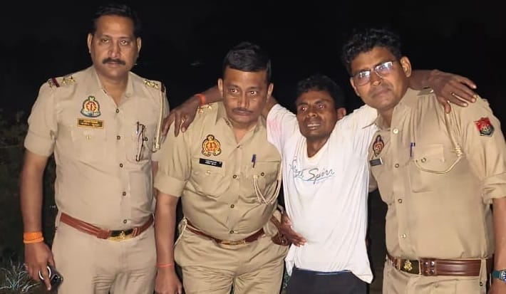 Farrukhabad Accused of Brutalizing Minor Arrested in Encounter Shot in the Leg Constable Also Injured