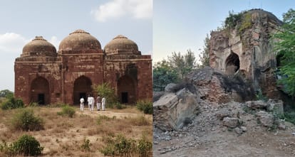 500-Year-Old Lodi-Era Mosque in Agra in Danger Domes Collapse and Encroachment Threat Looms
