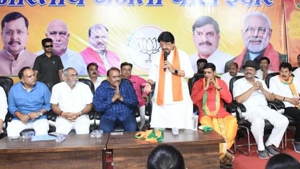 Indore News BJP plan hundreds of buses for CM Mohan Yadav Narmada water project