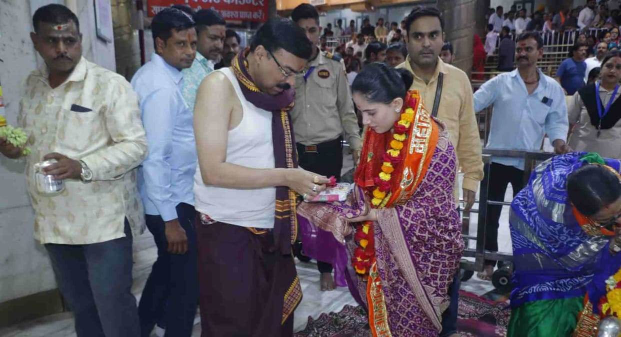Story teller Jaya Kishori in the shelter of Baba Mahakal, know what said after seeing Baba....?