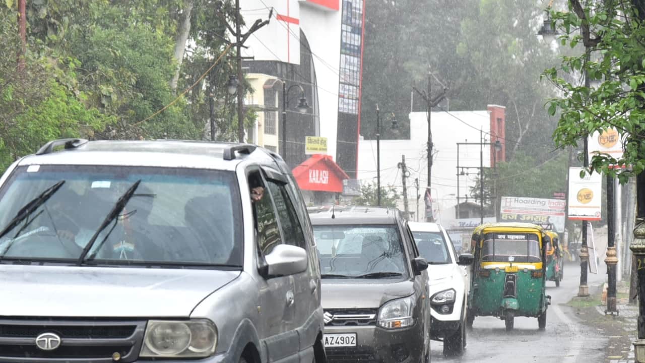 बरेली में हुई रिमझिम बारिश