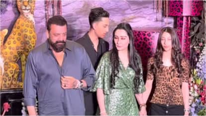 Dhurandhar The Revenge SP Chaudhary Aslam Actor Sanjay Dutt Spotted With famliy wife Maanayata and Kids