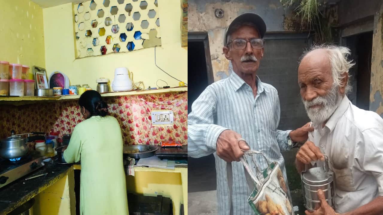 बुजुर्गों की रसोई इन दिनों गैस संकट से जूझ रही