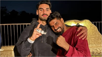 Ahan Shetty Says Thanks To His Movie Border 2 Team shares BTS moment saying A team like family I am grateful