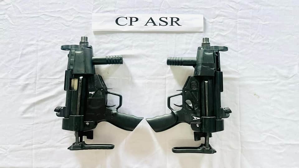 बरामद हथियार