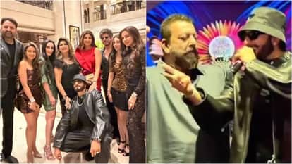 Ranveer Singh lipsynced Dhurandhar 2 Film Aari Aari Song And danced With Sanjay Dutt ShahRukh Khan joins party