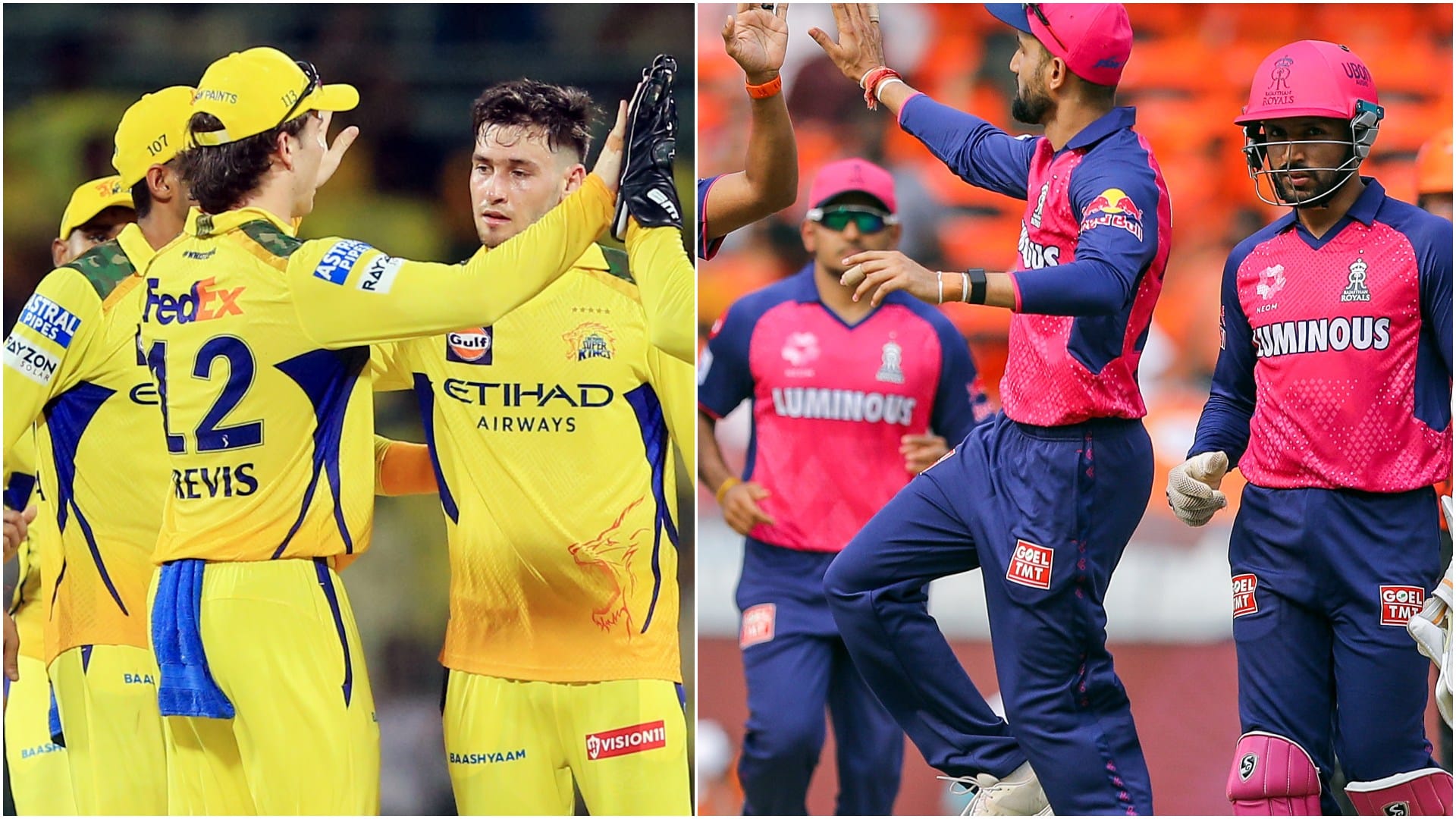 चेन्नई बनाम राजस्थान