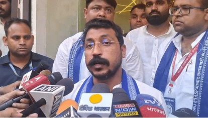 नगीना सांसद चंद्रशेखर आजाद।