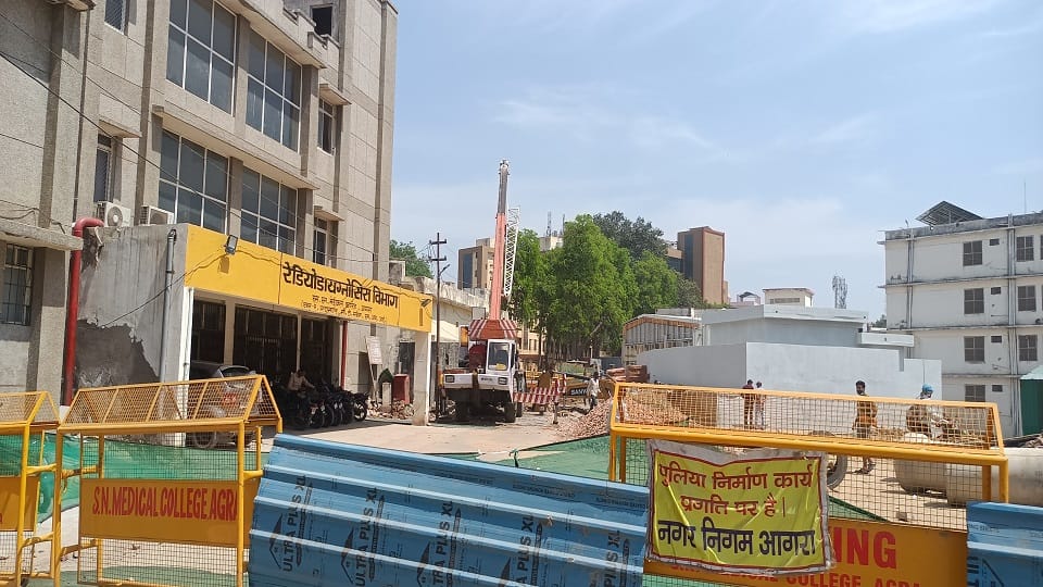 Culvert Construction Begins at SN Patients Troubled by Traffic Jams