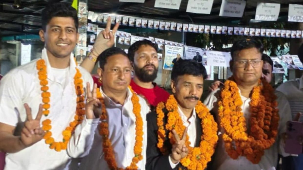 Haldwani Bar election results Govind Bisht became president and Mohan Bisht was elected secretary