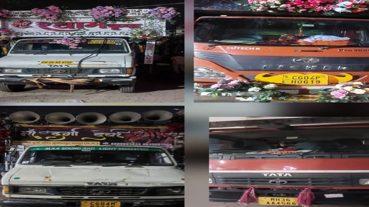 Raipur News: डीजे वाहनों पर रायपुर पुलिस की सख्ती, यातायात नियम तोड़ने वालों पर कार्रवाई