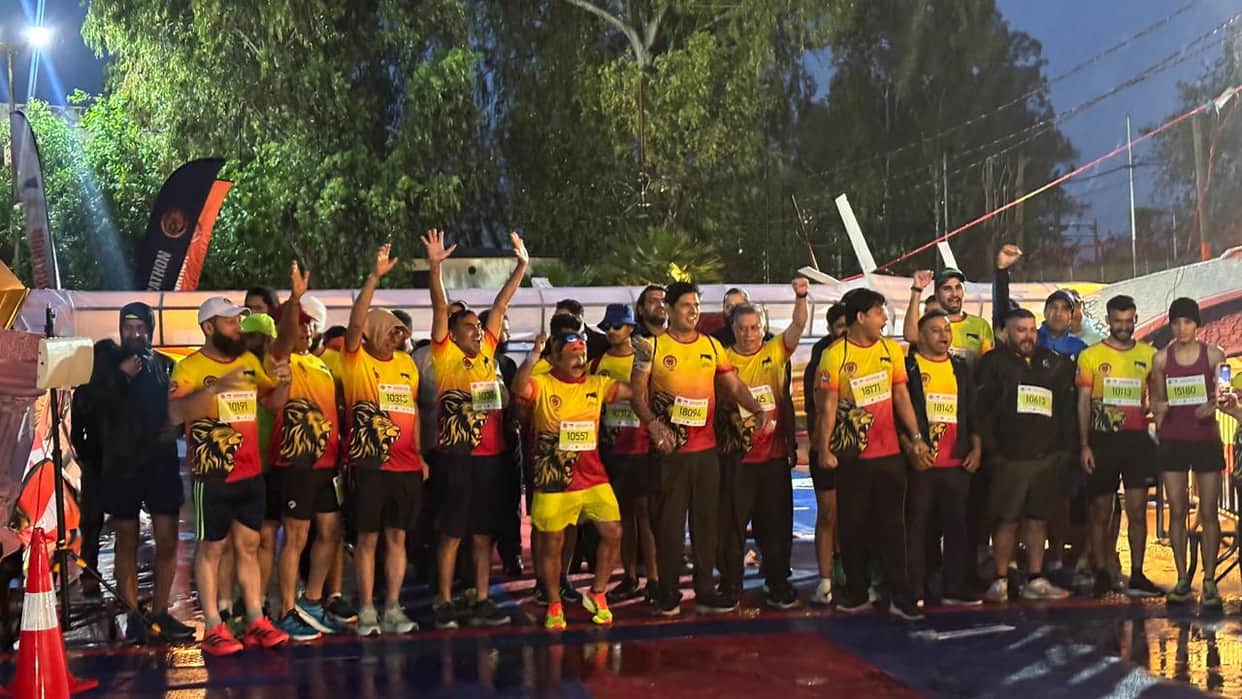 Thousands of runners participated in Jammu's first international marathon, with CM Omar also running alongside