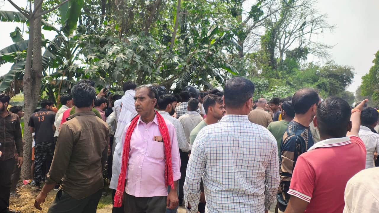 Accidents in Lakhimpur Kheri Two Mothers and Two Children Dead All Four Crushed by Trucks