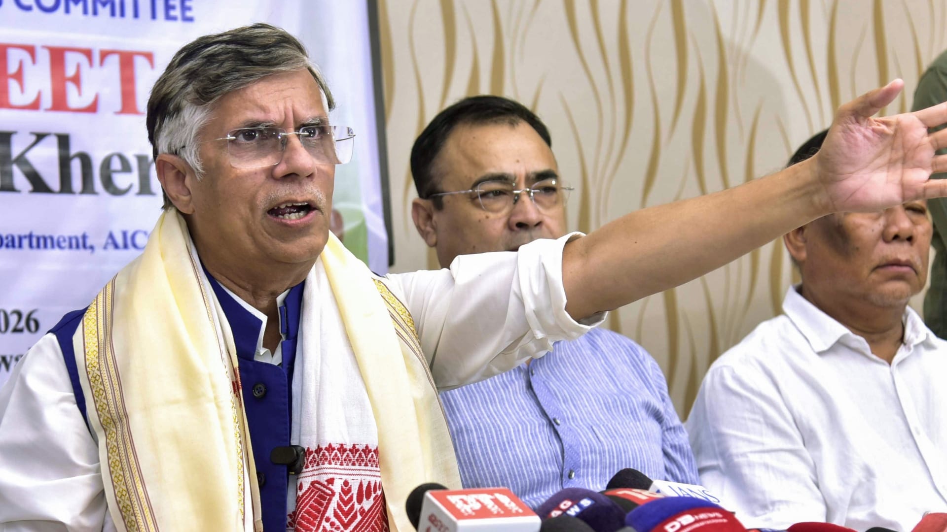 Assam Election Government Action Against Pawan Khera Congress Alleges Intimidate Opposition and Stifle Dissent
