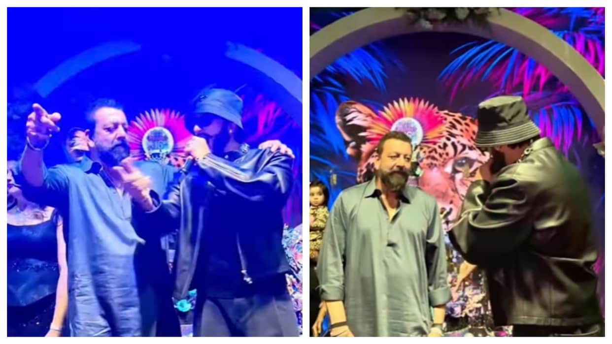 Dhurandhar 2 Ranveer Singh Sanjay Dutt Aka SP Chaudhary Aslam Reunite At Party See Viral Video