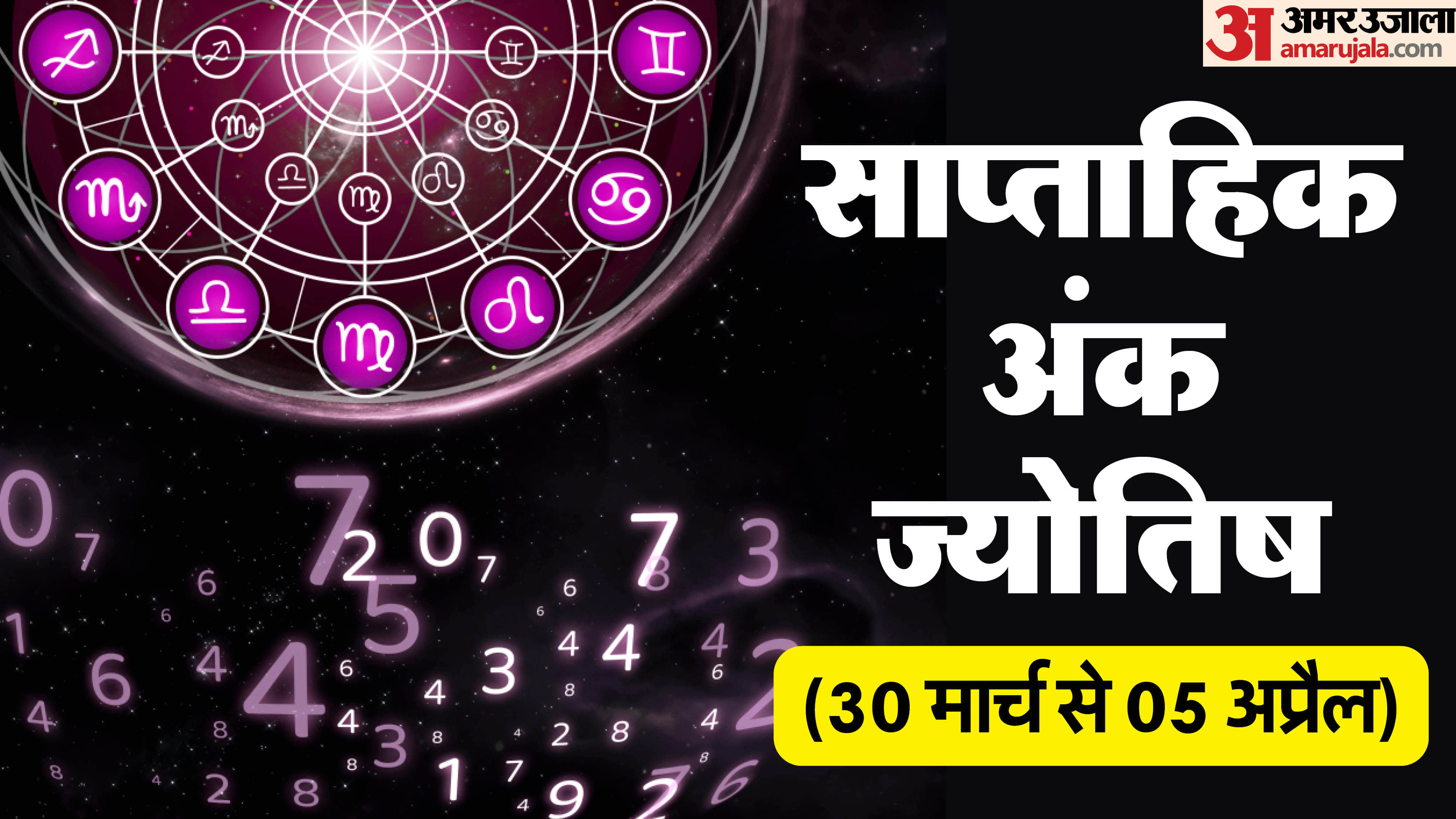 Saptahik Ank Jyotish 1 To 9 Mulank Know Your Weekly Numerology Prediction 30  march-05 april  in hindi