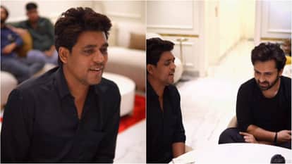 Dhurandhar Movie Song Ishq Jalakar Karvaan fame singer Shahzad Ali visit to Shoaib Ibrahim Dipika Kakar Home