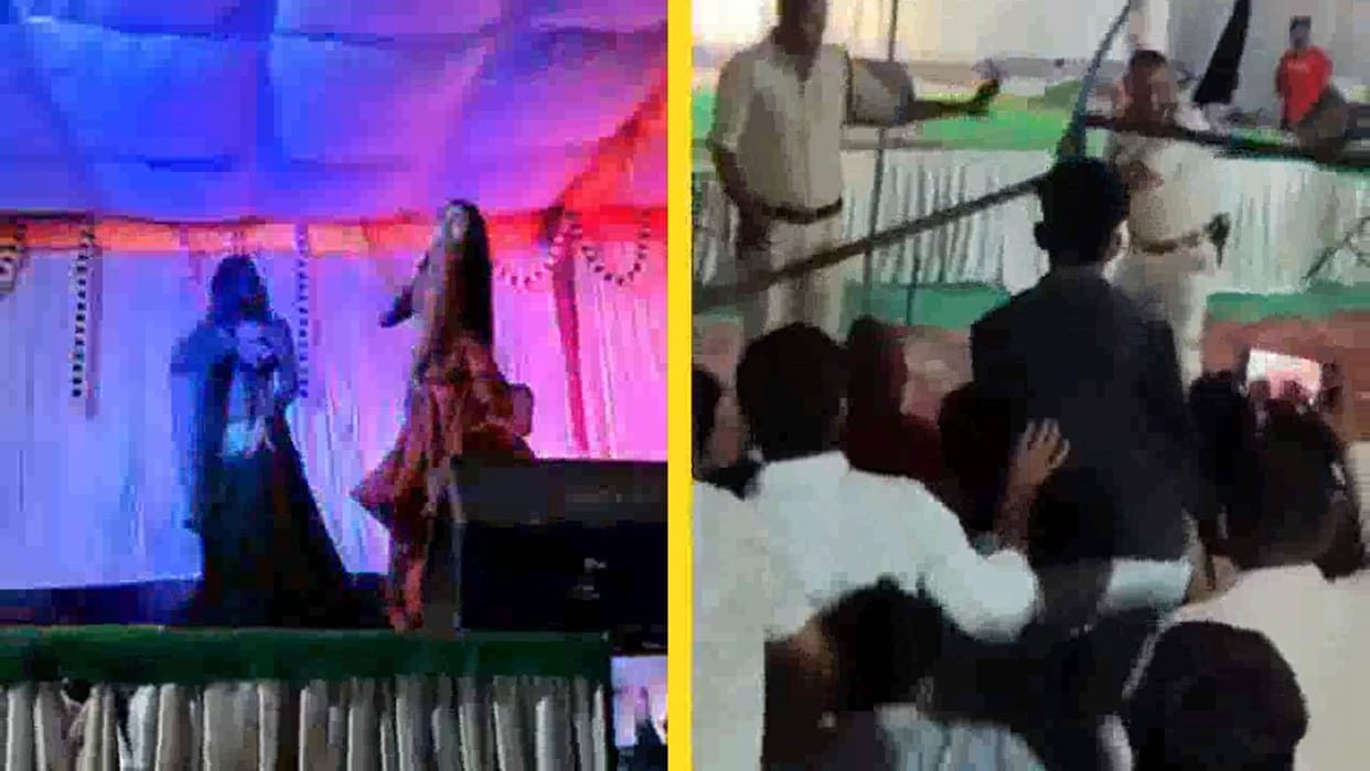 Ujjain News: Dances took place at the Mata fair, police used batons, know what is the whole matter