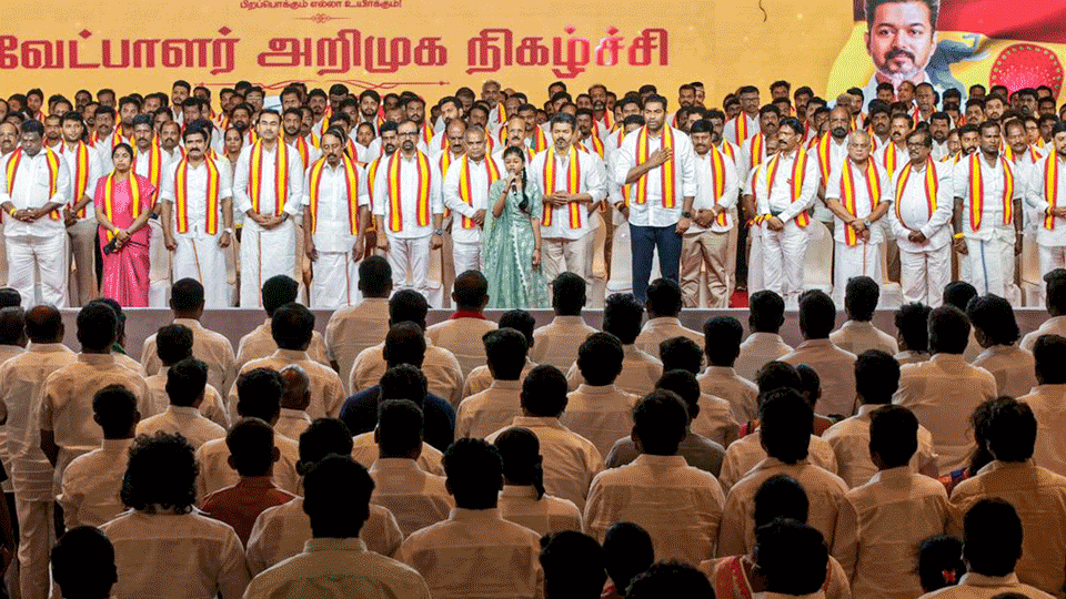 TN Polls 2026: TVK Chief Vijay Announces Candidate List, to Contest from Perambur and Trichy East