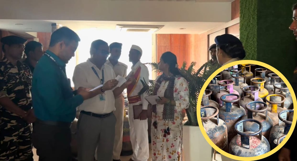 80 LPG cylinders found in Mayor’s hotel, administration’s raid creates panic