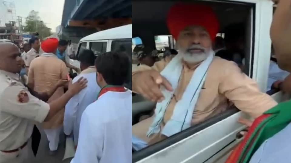 गिरफ्तार राकेश टिकैत।