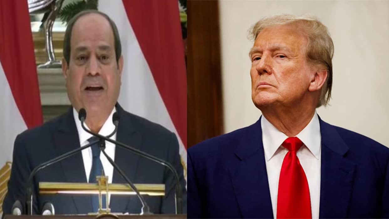 Egypt President Fatah al-Sisi says Only Donald Trump can stop Iran War appeals to US President Israel