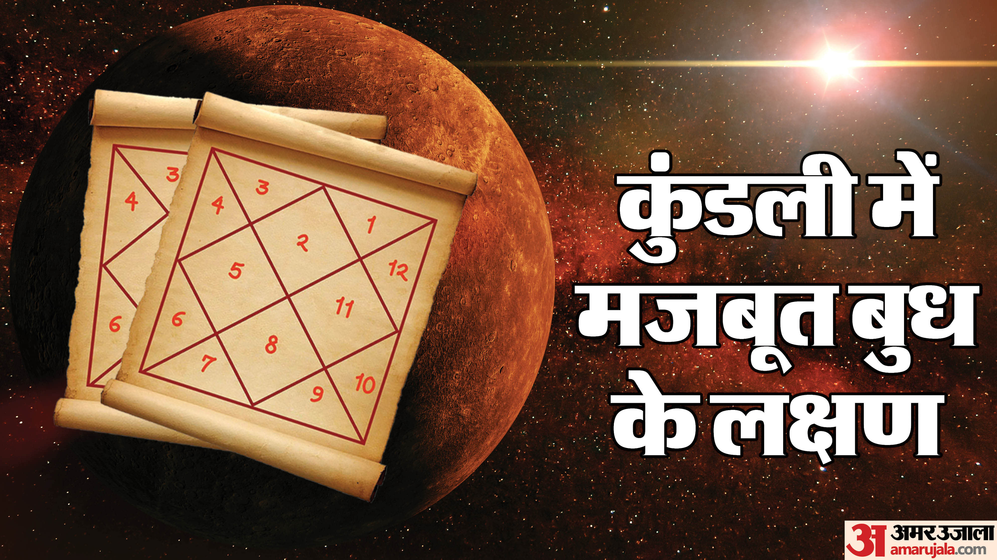 Strong Mercury in the horoscope Budh Majboot Hone Ke Fayde aur lakshan