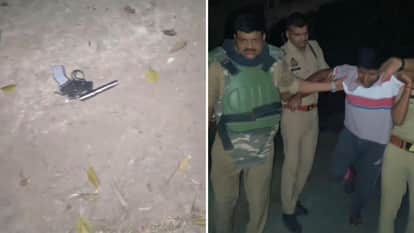 Encounter with Two Criminals in Azamgarh Arrested After Firing at Police While Fleeing One Absconding
